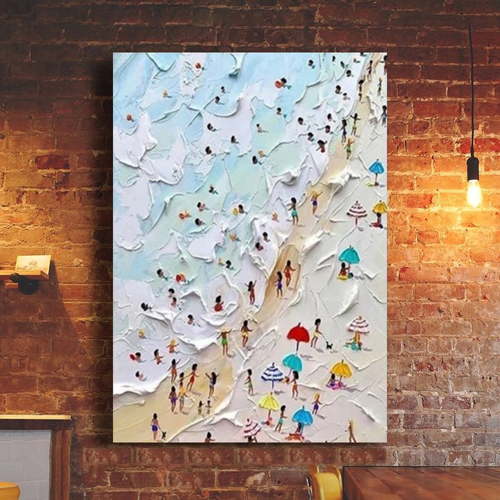 Abstract Ocean Seascape Print Poster Wall Art Living Room Decoration Housewarming Gifts