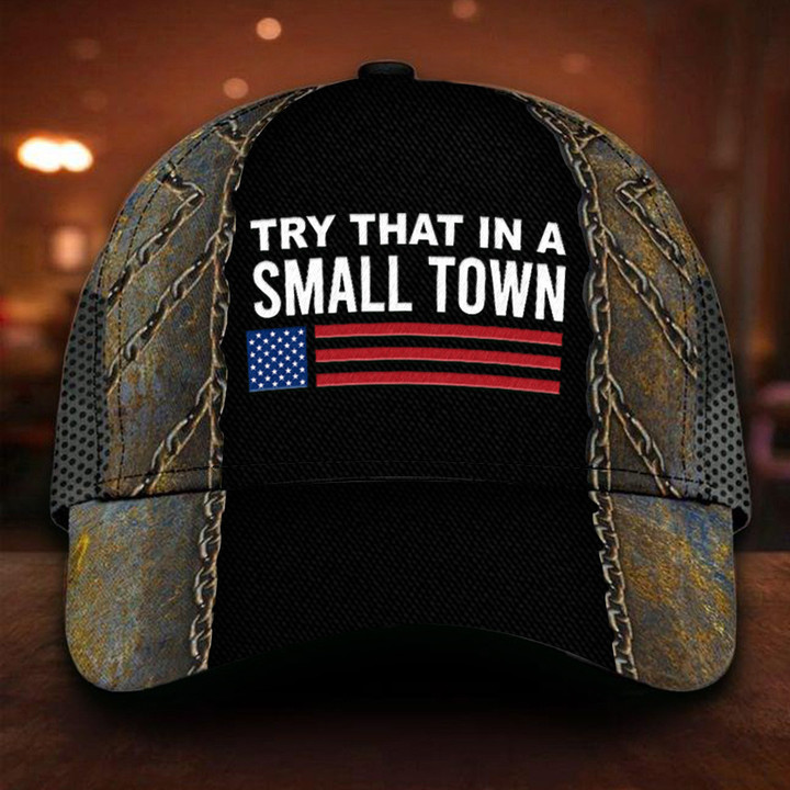Try That In A Small Town Hat Team Aldean I Stand With Ja Merch For Country Music Fans