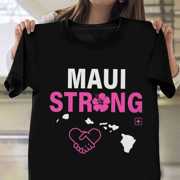Maui Strong T-Shirts For Sale Pray For Hawaii Maui Relief Shirt Apparel