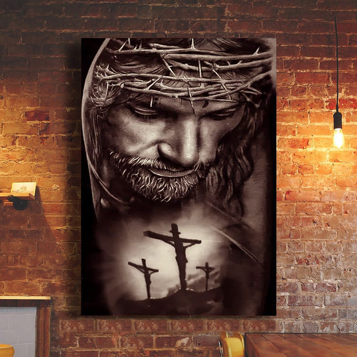 Jesus Christ Christian Cross Poster Faith Religious Christian Wall Decor Gifts