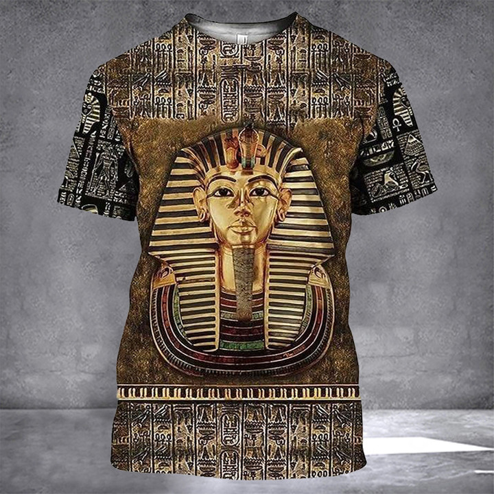 Egypt T-Shirt 3D Print Pyramids Ancient Egypt Tee Shirt Clothing