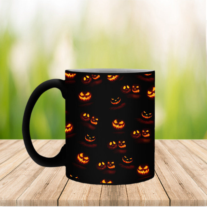 Halloween Pumpkin Mug Horror Coffee Mug Halloween Gift Ideas For Adults