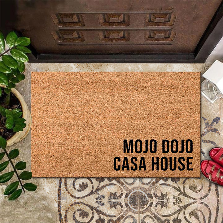 Mojo Dojo Casa House Doormat Front Door Mat Indoor Fan Gift Ideas