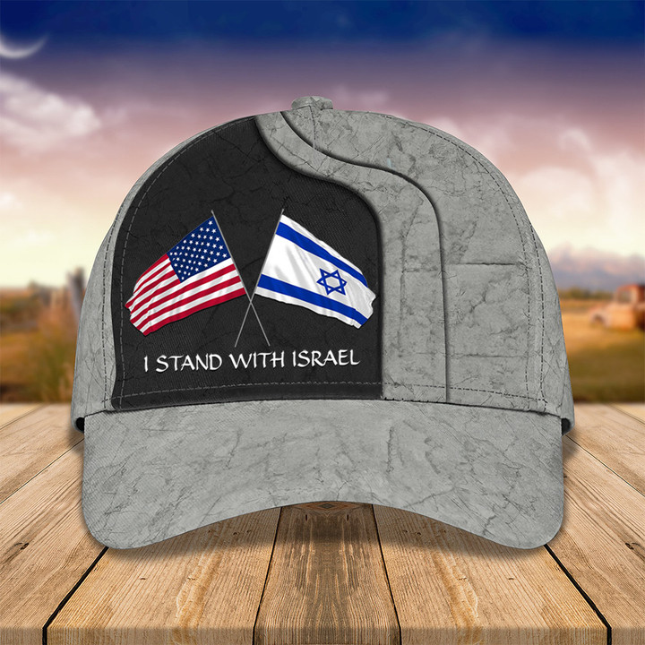 American I Stand With Israel Hat USA Pray For Israel Hat Gifts For Supporters