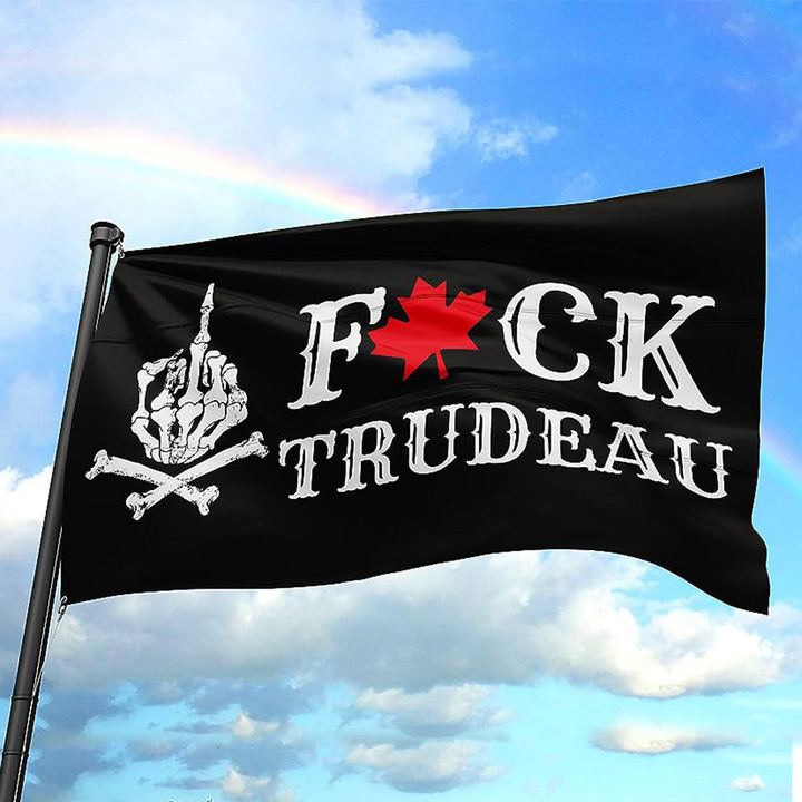 Canada Fck Trudeau Flag For Canadian Flag Decorative Indoor Outdoor