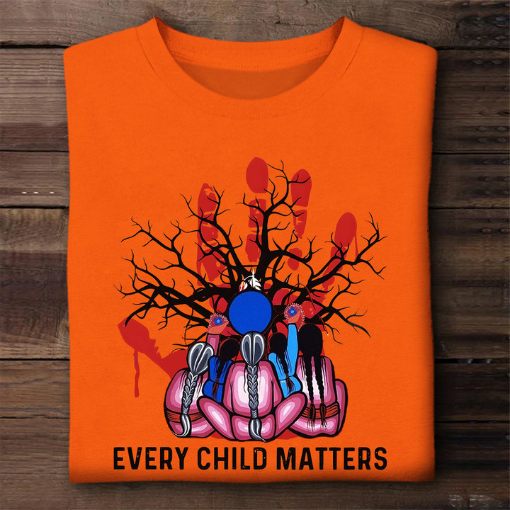 Every Child Matters Shirt Indigenous Orange Shirt Day Awareness Sept 30th Apparel