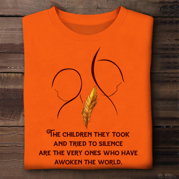 Every Child Matters Shirt The Children They Took And Tried To Silence Support Orange Shirt Day