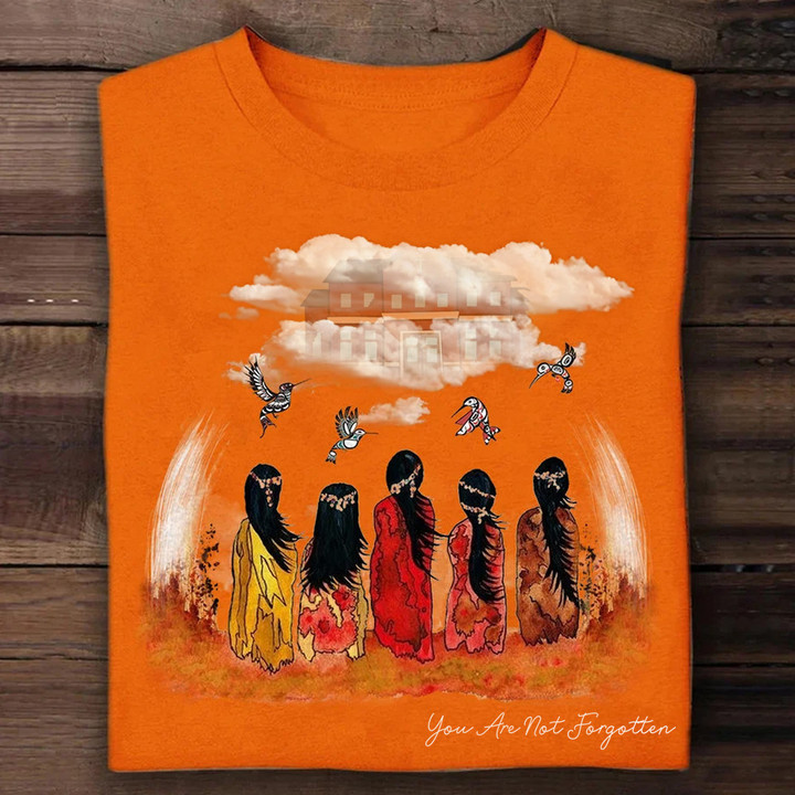 Orange Shirt Day Every Child Matters Shirt You Are Not Forgotten T-Shirt Gifts For Canadian