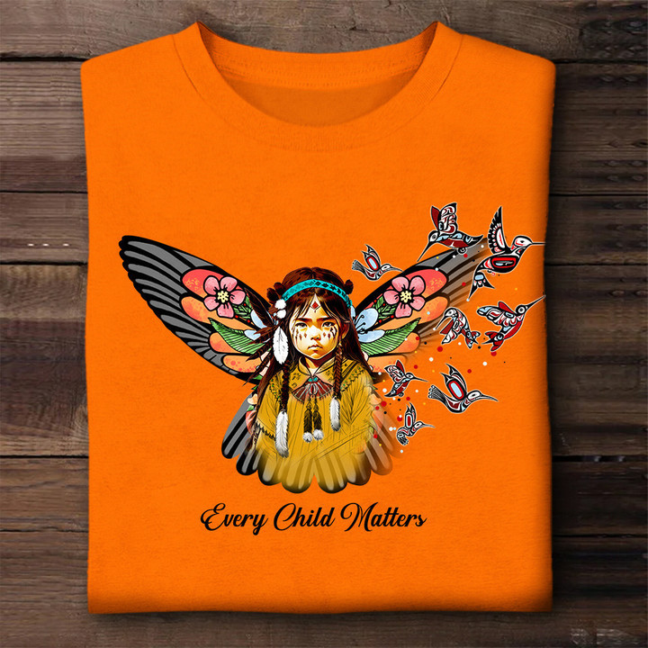 Every Child Matters Shirt Remembering And Honouring For Children Indigenous Orange Shirt Day