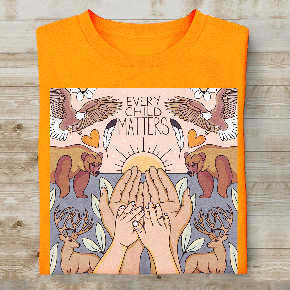 Canadian Every Child Matters Shirt Orange Shirt Day 2023 Movement Appa ...