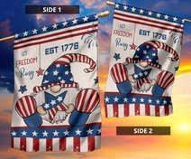 Independence Day 2023 Gnome Flag Let Freedom Ring 4th Of July Decoration Ideas For Outside