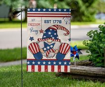 Independence Day 2023 Gnome Flag Let Freedom Ring 4th Of July Decoration Ideas For Outside