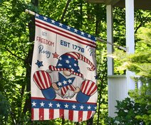 Independence Day 2023 Gnome Flag Let Freedom Ring 4th Of July Decoration Ideas For Outside