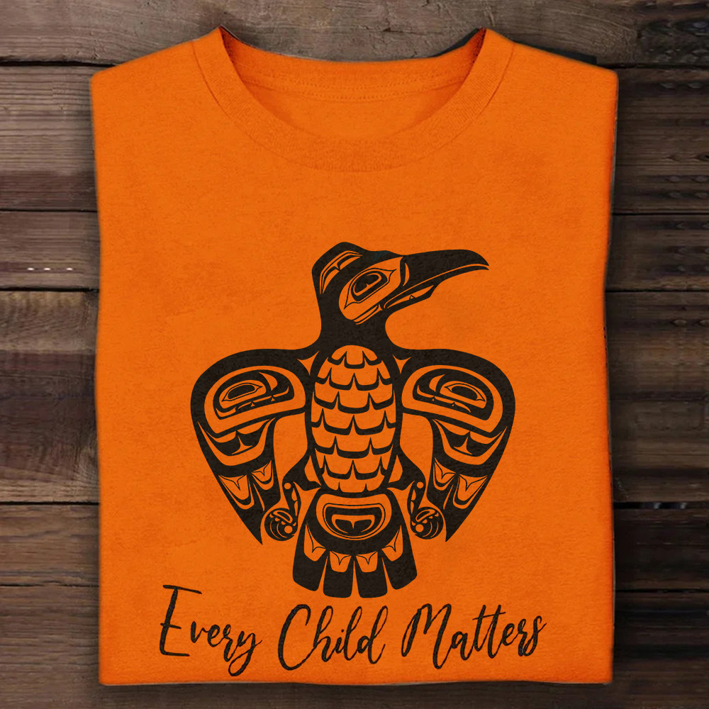 Every Child Matters Shirt Orange Shirt Day 2023 Movement Haida Raven G ...