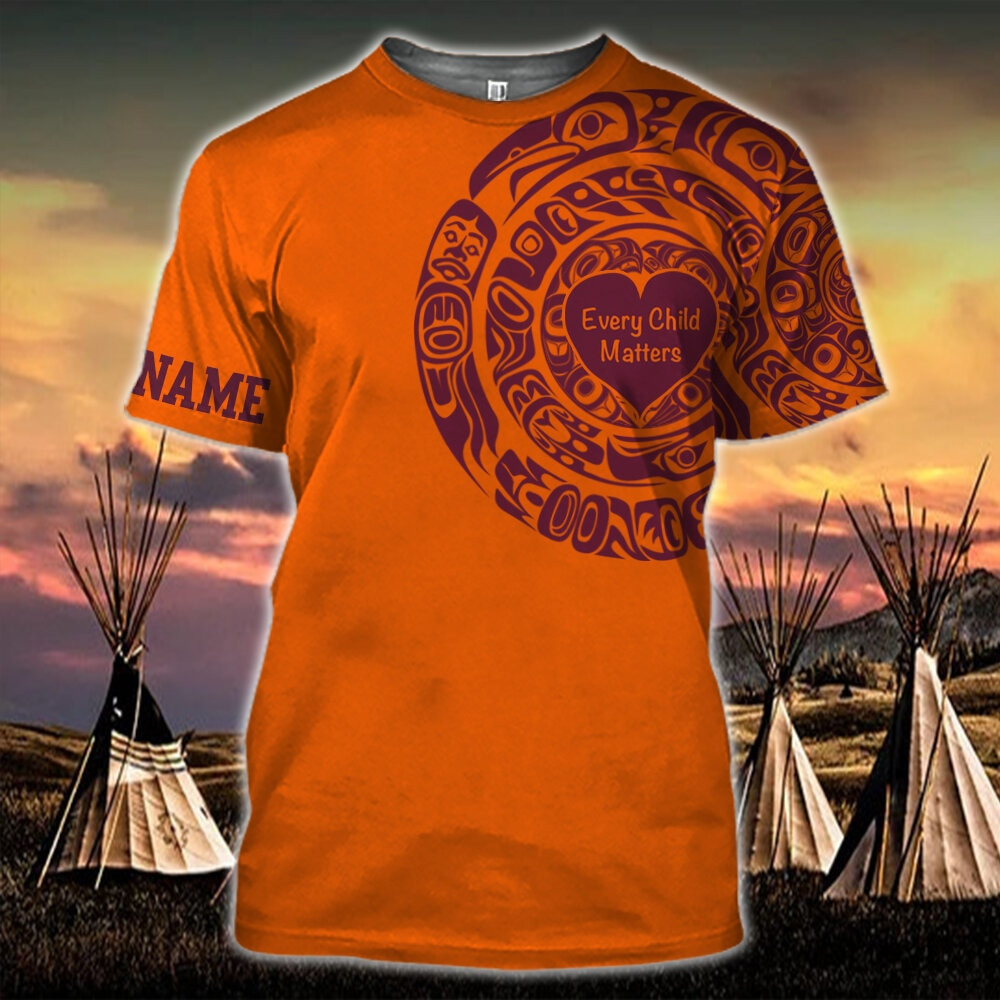 Custom Every Child Matters Shirt Haida Art 2023 Orange Shirt Day Canad ...