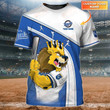Kansas City Royals Personalized Name 3D Tshirt Gift For Fan