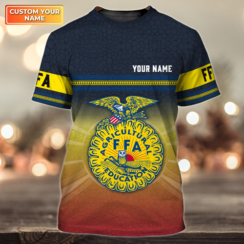 FFA Personalized Name 3D Tshirt 2336
