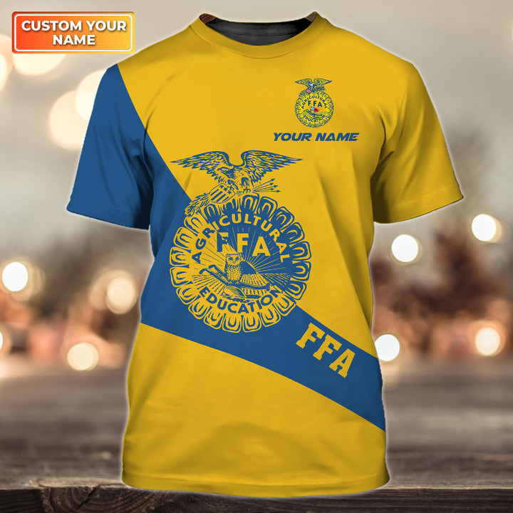FFA Personalized Name 3D Tshirt 2333