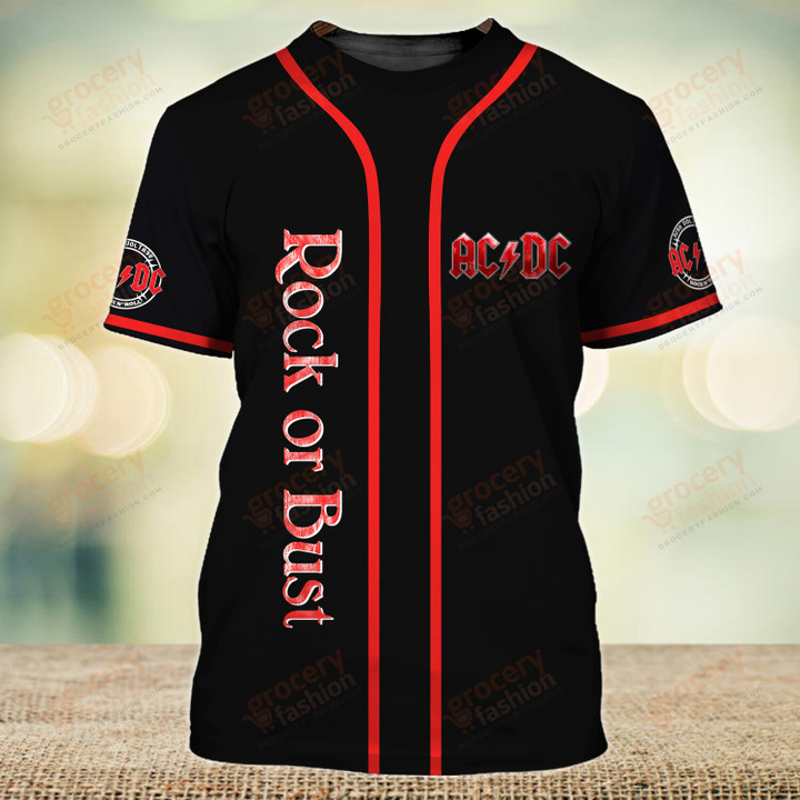 ACDC Rock Band 3D Full Print Shirts 2427