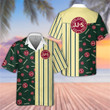 JMS Plaid Hawaiian Shirt JMS0303N3