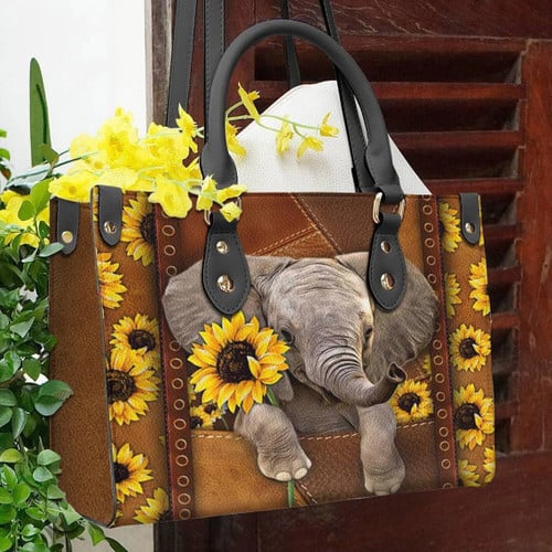 Elephant Sunflower Bag