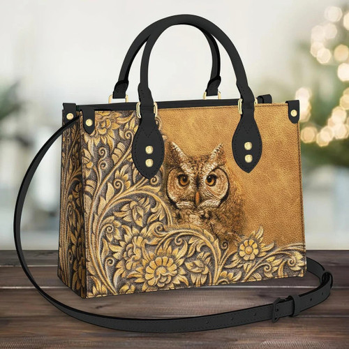 Owl Leather Bag