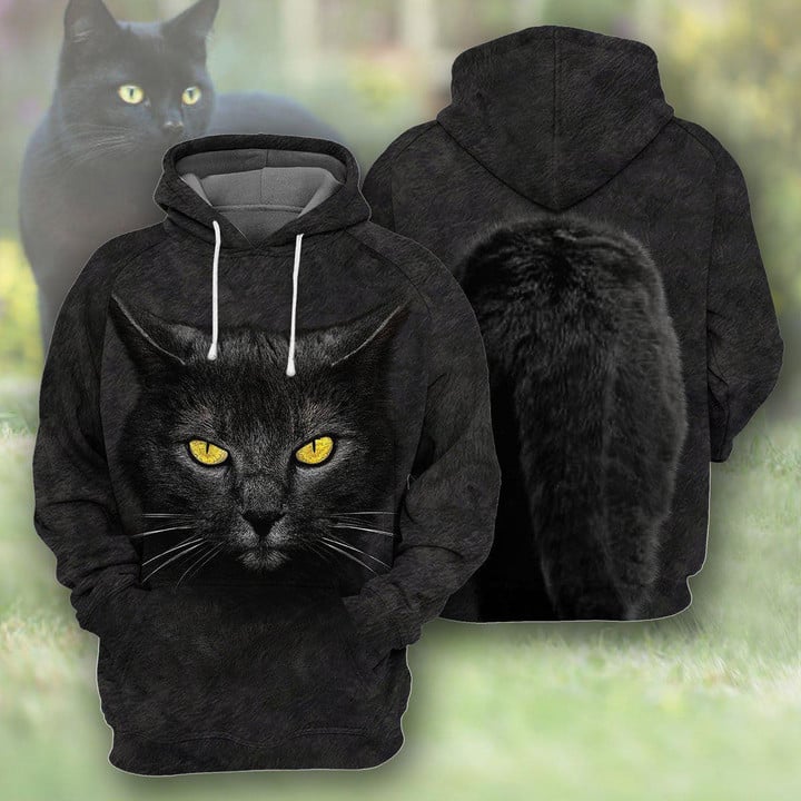 Cat loves darkness limited Hoodie 3D