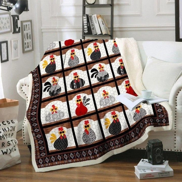 Chicken Premium Comfy Sofa Throw Blanket
