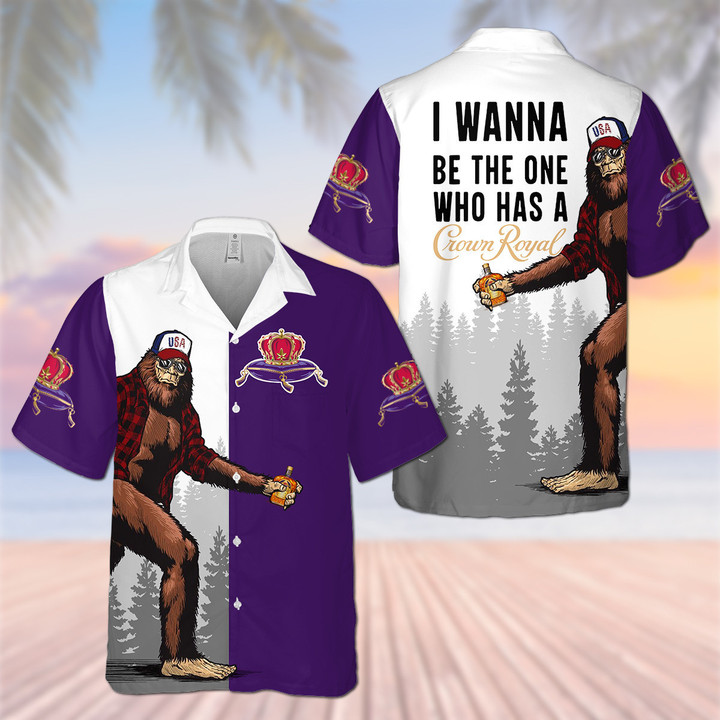 CR Bigfoot Hawaiian Shirt CR1603N2