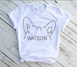 Custom Pet Outline Tee Shirt