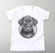 Custom Portrait Dog/Pet Face Youth T-Shirt