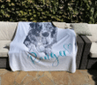 Custom Pet Blanket Using Pet Photo + Name Custom Dog Blanket