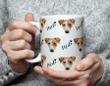 Custom Dog Face Mug, Personalized Photo Pet Mug