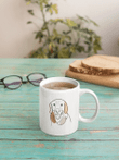 Custom Hand-Drawn Dog Pet Photo Mug