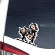 Black & Tan Chihuahua Dog Car Window Laptop Bottle Sticker Decal