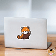 Cute Red Panda Dog Car Window Laptop Bottle Sticker Decal