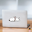Custom Bull Terrier Car Window Laptop Bottle Sticker Decal