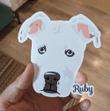 Custom Dog Head Sticker, Pet Portrait Sticker
