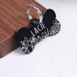 Custom Pet Name And Number Dog/Cat ID Collar, Outdoor Dog Tag Bone
