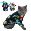 Summer Beach Hawaiian Dog & Cat Shirt