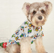 Dog Hawaiian Flower Shirt,Summer Beach Pet Dog Clothing Shirt