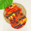 Coconut Tree Hawaiian Summer Clothing,Dog Hawaiian Flower Shirt
