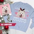 Christmas Custom dog cat Reindeer Sweatshirt