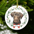 Christmas Custom Pet Dog Cat Portrait Xmas Ornament Gift Decoration