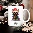 Christmas Custom Dog Breed Mug