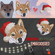 Christmas Custom Embroidered Pet Dog Cat Santa Hat Shirt