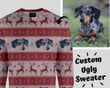 Customized Dog Cat Face Pet Ugly Christmas Sweater