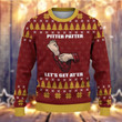 Letterkenny Pitter Patter lets get at 'er Ugly Christmas Sweater