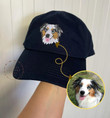 Custom Embroidered Cap With Your Own Pet Dog Cat