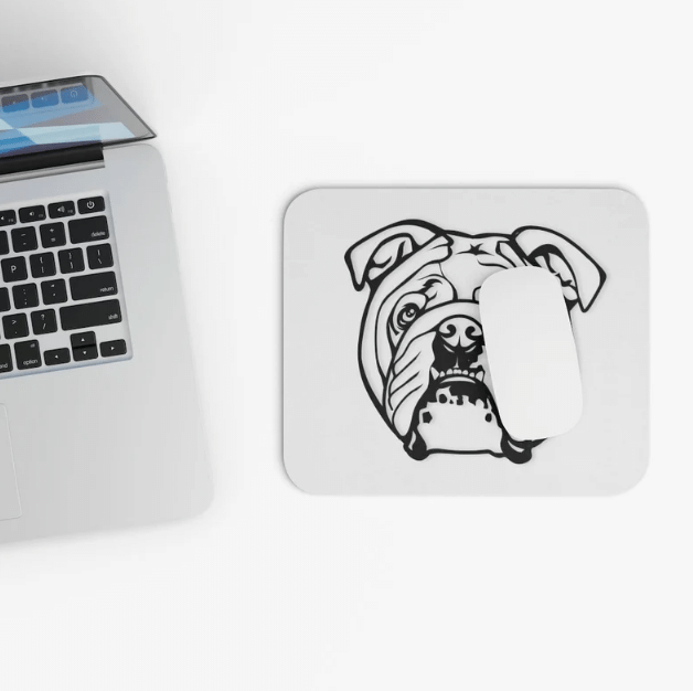 Custom Pet Outline Drawing Mouse Pad